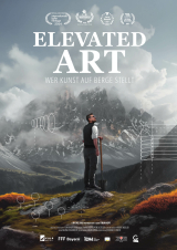 Filmplakat ELEVATED ART - Wer Kunst auf Berge stellt