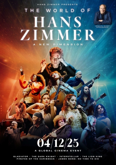 Filmplakat THE WORLD OF HANS ZIMMER - A NEW DIMENSION 