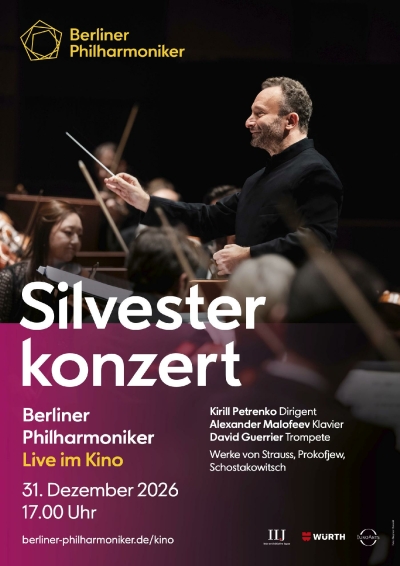 Filmplakat Silvesterkonzert der Berliner Symphoniker 